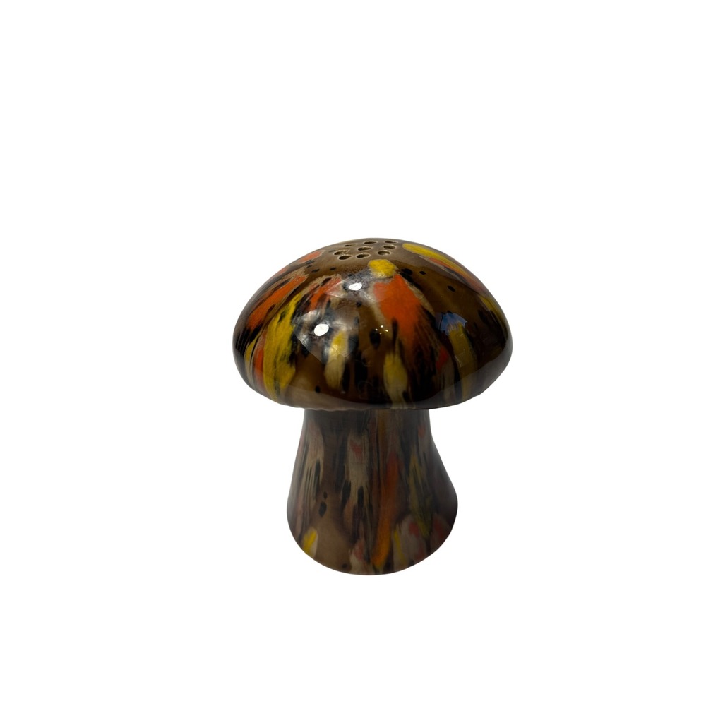 Vintage Pottery Arnels Mushroom Shaker Hand Painted Signed Ceramic MCM Boho 70's - Picture 4 of 9